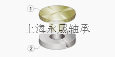 INA 填塞片 KA10-MSA, 带有固定圈的铜填塞片