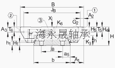 INA 球单轨引导系统 KUVE25-WL, 宽长滑块，四排；可提供耐腐蚀设计