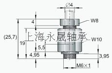 INA 滑块 RWU100-E-L, 用于直线循环滚子轴承及导轨组件中带满装循环滚子系统的长系列滑块，油或脂润滑