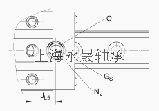 INA 滚子单轨引导系统 RUE45-E-H, 用于满装循环滚子系统的高窄系列滑块，油或脂润滑；可提供耐腐蚀设计