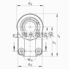 INA 液压杆端轴承 GIHNRK50-LO, 根据 DIN ISO 12 240-4 标准，带右旋螺纹夹紧装置，需维护