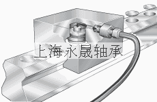 INA 液压安装装置 MVH.TSX45-D-A, 安装 KA..-M 系列铜填塞片的液压装置