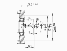 INA 直线执行器 MLFI200-3ZR, 内导向滑块，带三个齿形带